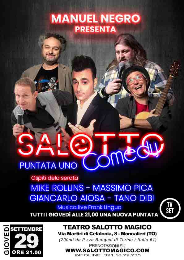 Salotto Comedy – p.01 Promozione