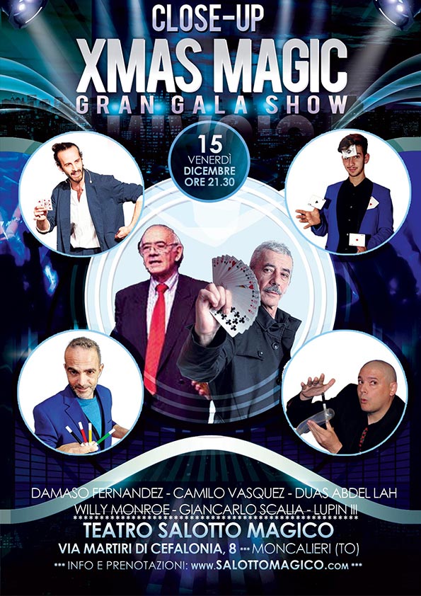XMAS MAGIC Close UP GALA (Ridotto)
