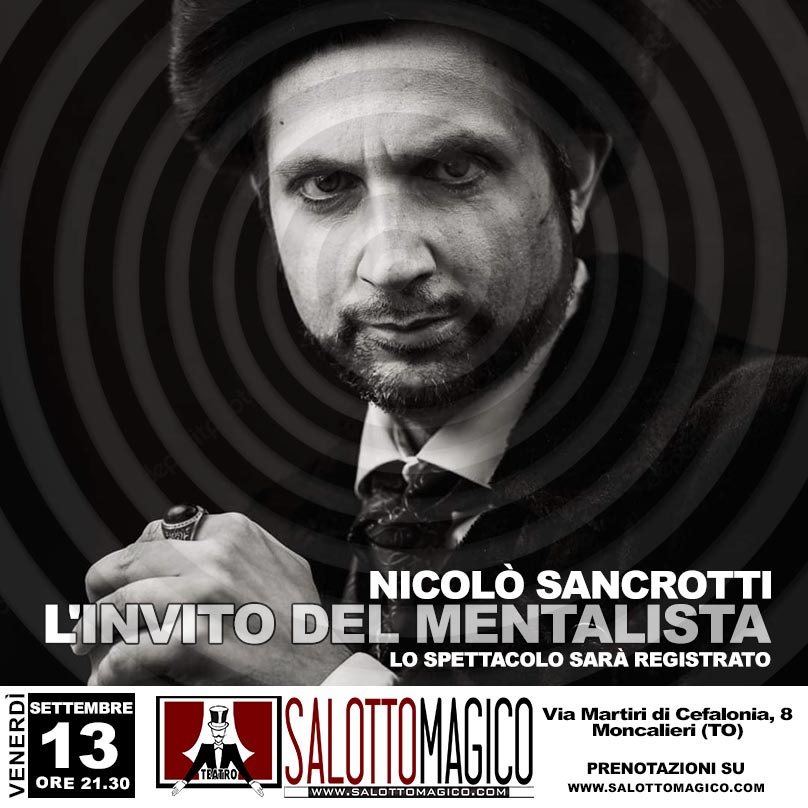 l’invito del Mentalista – Nicolò Sancrotti