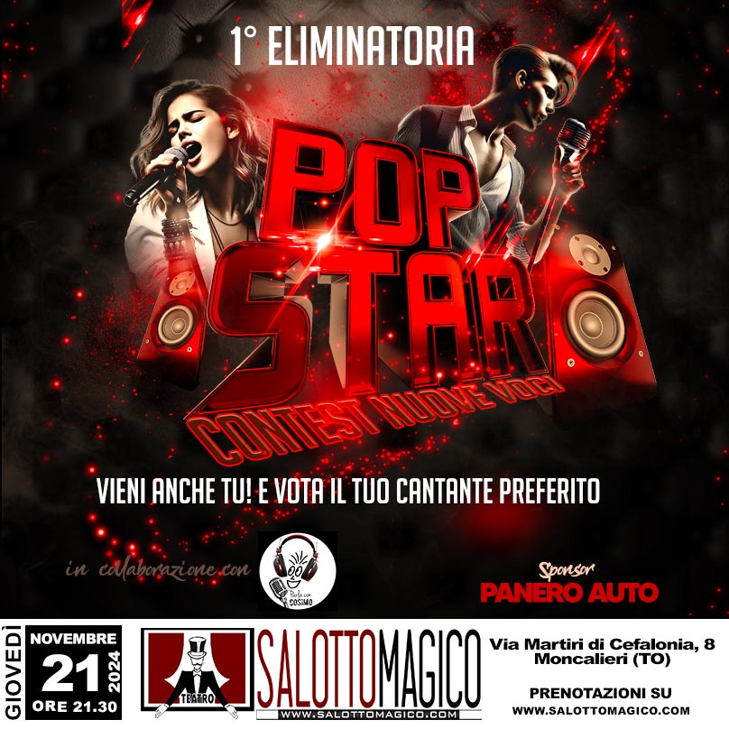 Pop Star – 1° Eliminatoria