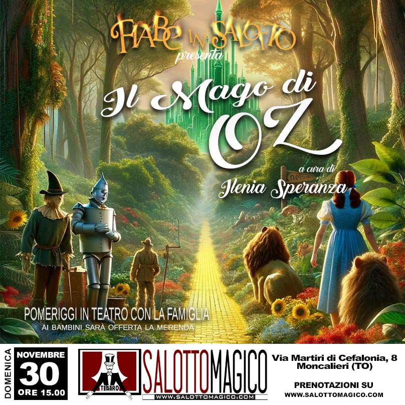 Fiabe in Salotto – Il Mago di Oz