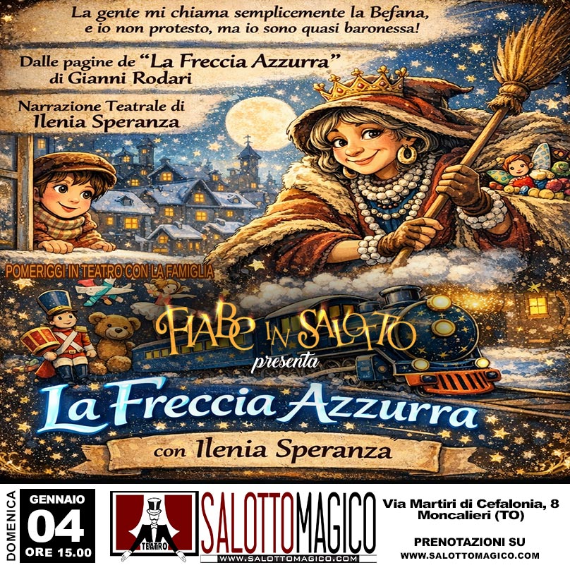 Fiabe in Salotto – La Freccia Azzurra