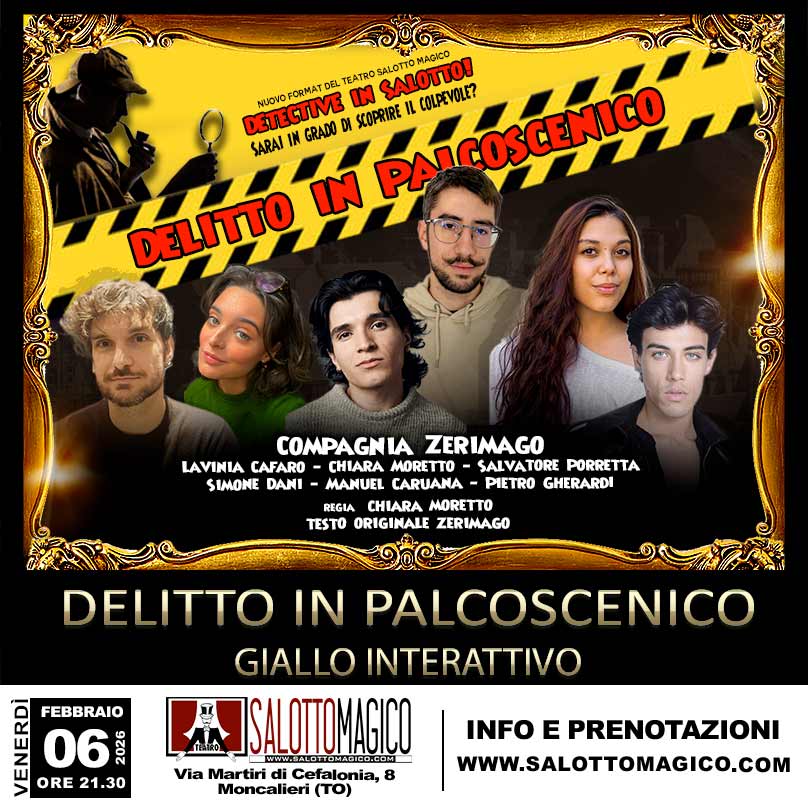 Delitto in Palcoscenico